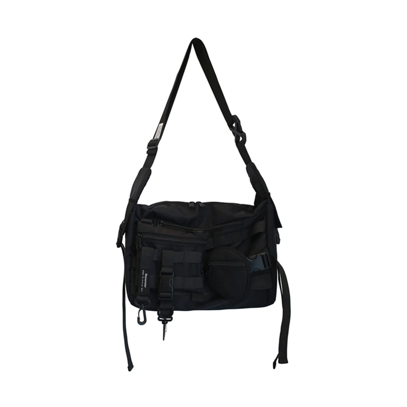 

Tooling Bag Messenger Bag Fashion Brand Functional Wind Couple Shoulder Bag Large Capacity Street Trend Ins Multifunctional Bag
