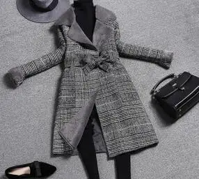 Liva girl New Women Winter Coat Long Thick Jacket Costume Women Fur Jackets Elegant Ladies Slim Coats High Quality - Color: dark gray