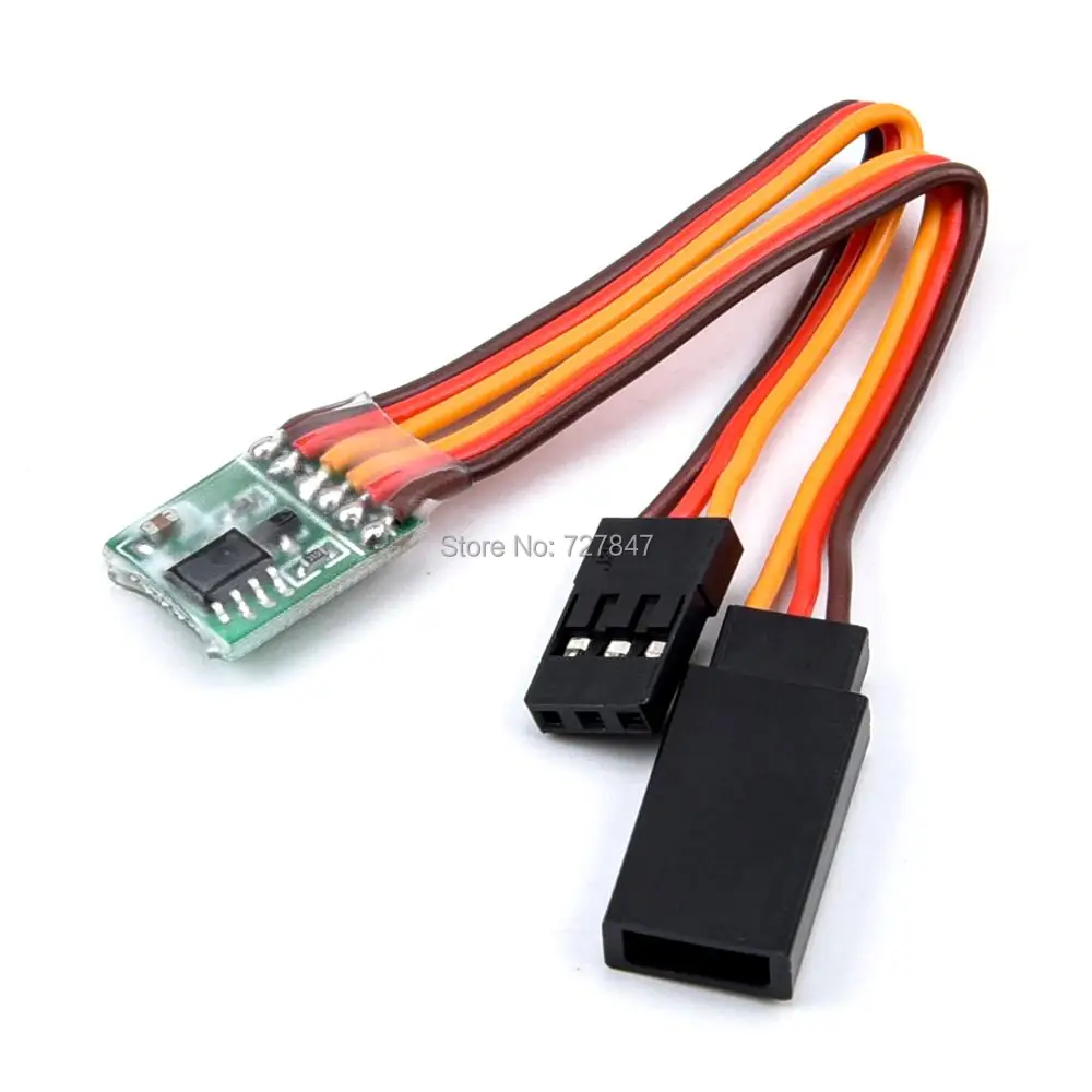 1 шт. Универсальный 5 ~ 6V/3 6 V 24V сигнал сервопривода реверсер для Rc JR аэроплана