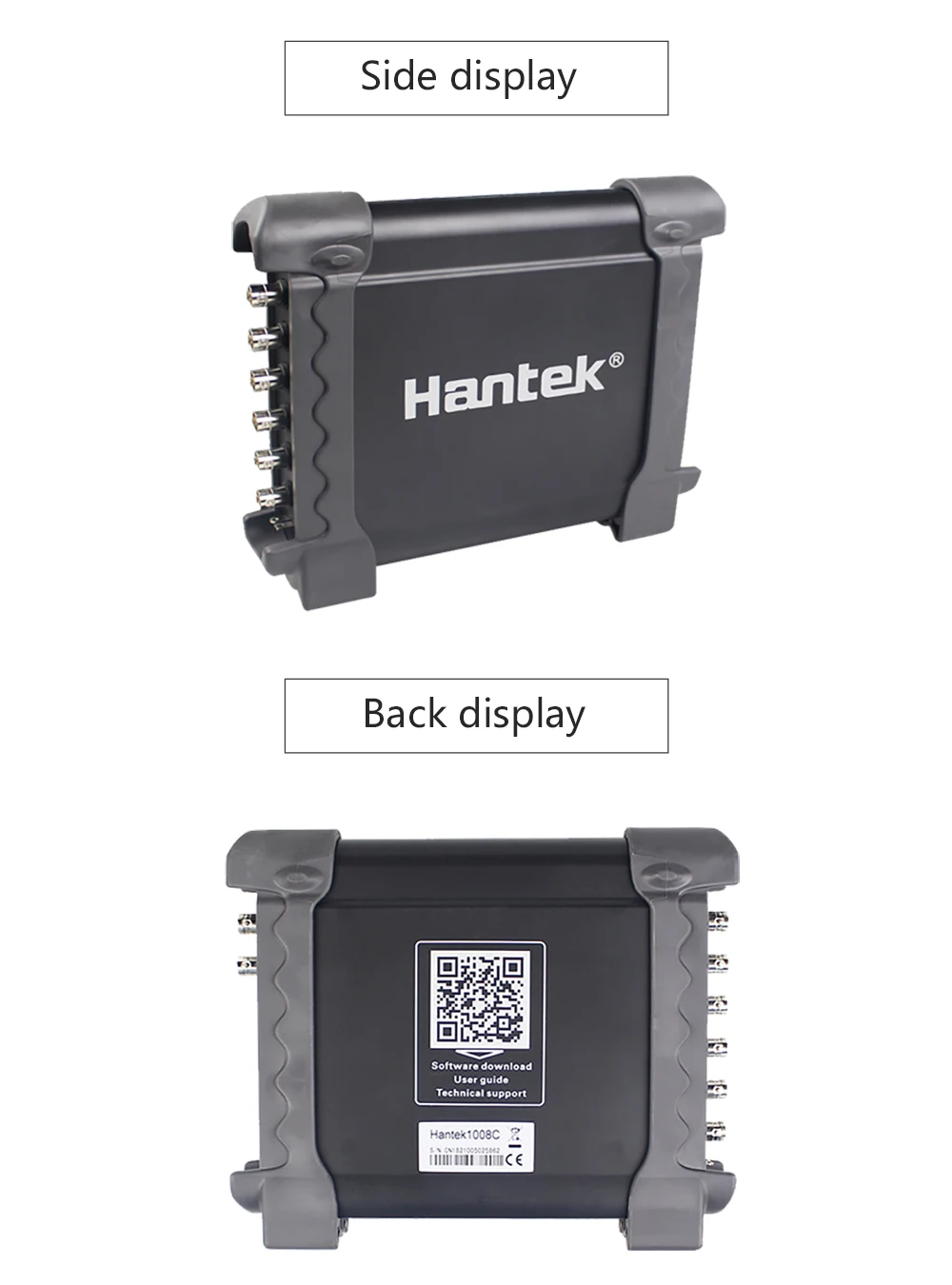Hantek 1008C 8 каналов программируемый генератор Цифровой мультиметр 1008C/1008A автомобильный осциллограф PC хранение Osciloscopio USB