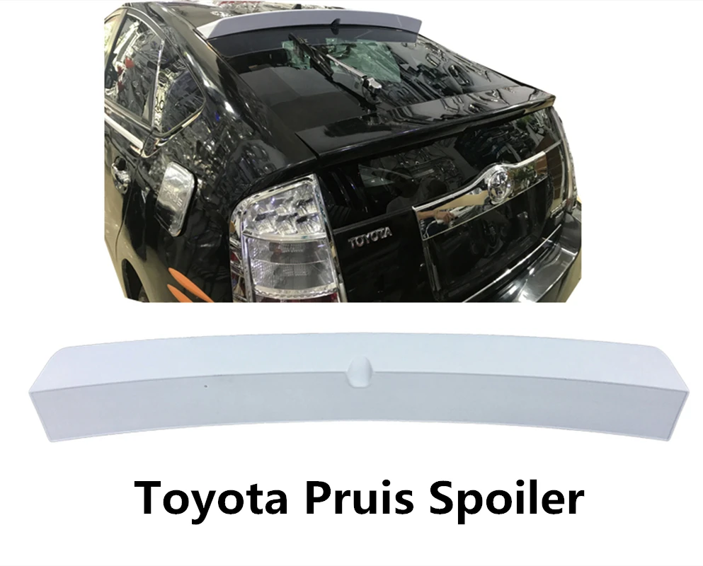 Для Toyota Prius Спойлер ABS Материал заднее крыло автомобиля праймер цвет задний