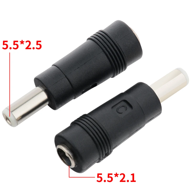 1 шт. разъем для постоянного тока Мощность адаптер преобразования голову Jack