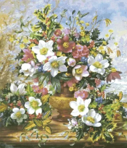 

ZZ2360 For Needlework Kit NOT PRINTED Cross stich Painting Set Cross Stitch Kits Cross-stitch Embroidery Set Stitch Kits Cross