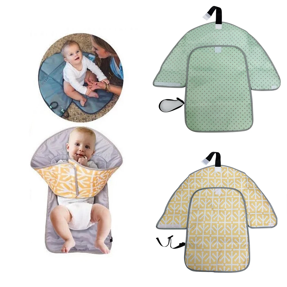 

Multifunctional Portable Infant Baby Foldable Urine Mat Waterproof Nappy Bag Diaper Changing Cover Pad Travel Outdoor Baby Care