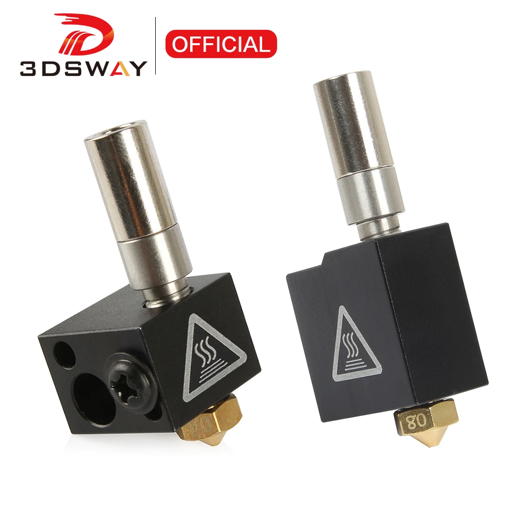 Детали для 3D-принтера 3DSWAY E3D V6 хотендный модуль полностью металлический