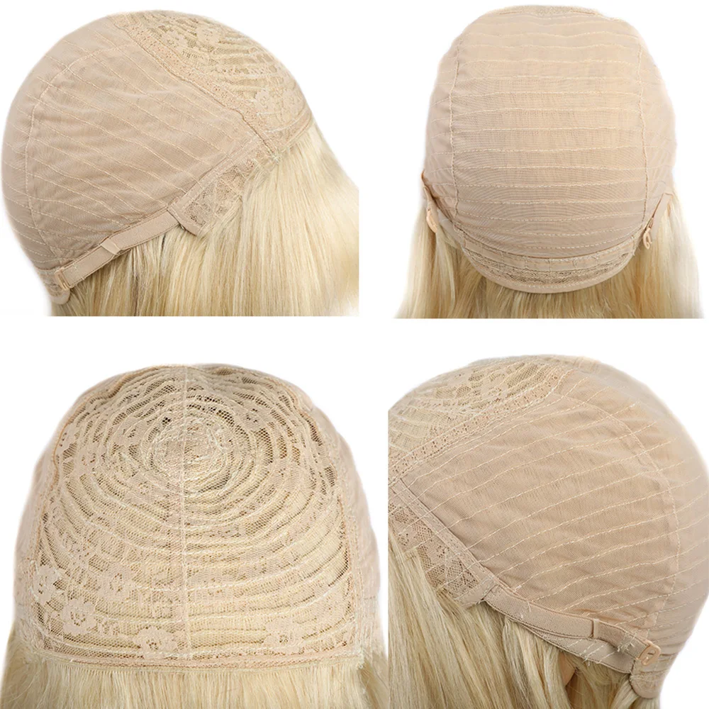 Парик блонд Боб для женщин Maxine стрижка 613 парик короткие человеческие волосы боб