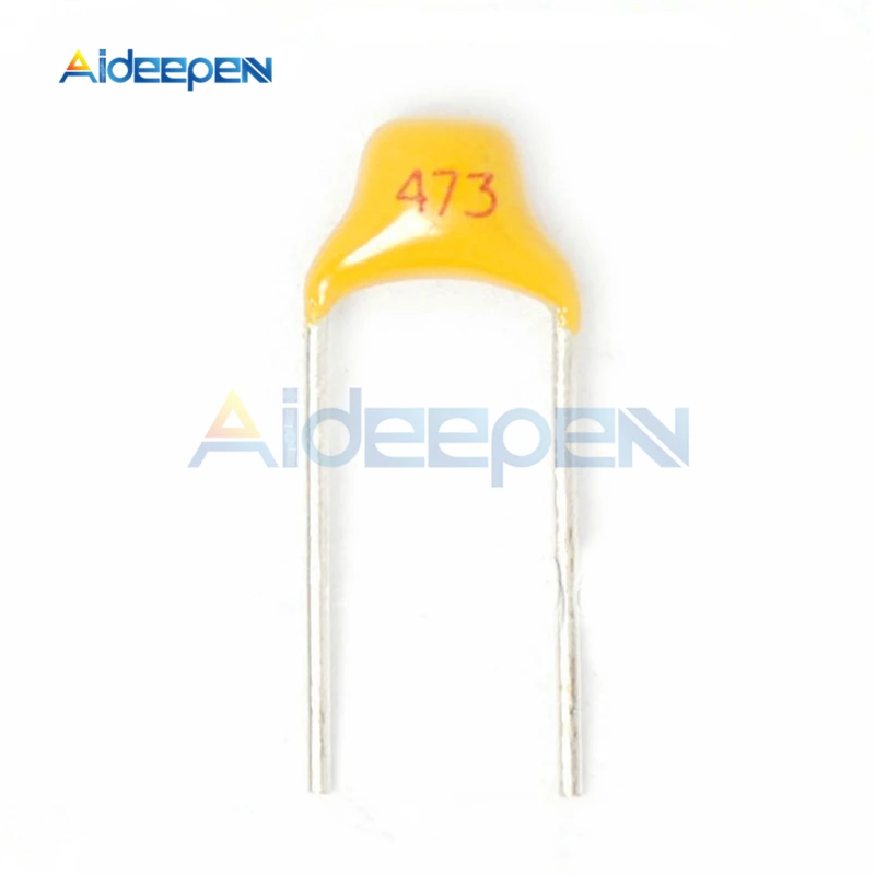 473 Capacitor 50 шт./лот 103 104 105 334 473 с алюминиевой крышкой, 50В монолитный бескорпусный керамический конденсатор 0,01 мкФ 0,1 мкФ 0,33 мкФ 1 мкФ 47 мкФ 330nF - Цвет: 473 Capacitor