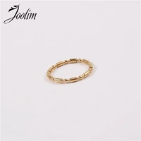 joolim high end pvd symple fine beads rings for women stainless steel jewelry wholesale