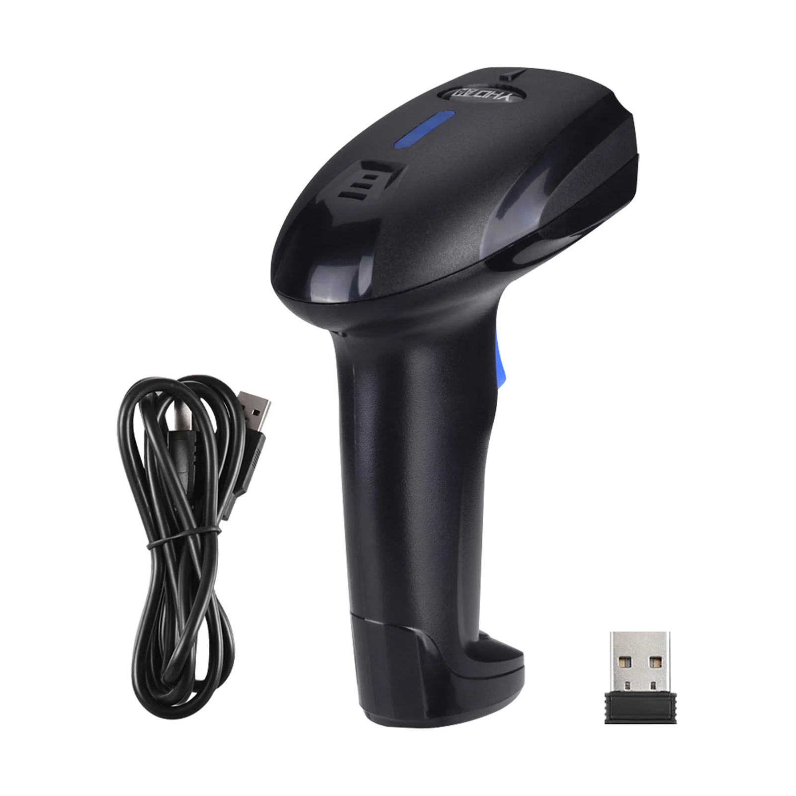 Aibecy 2-в-1 2 4G Беспроводной сканер штрих-кода USB проводной лазерный штрих-кодов