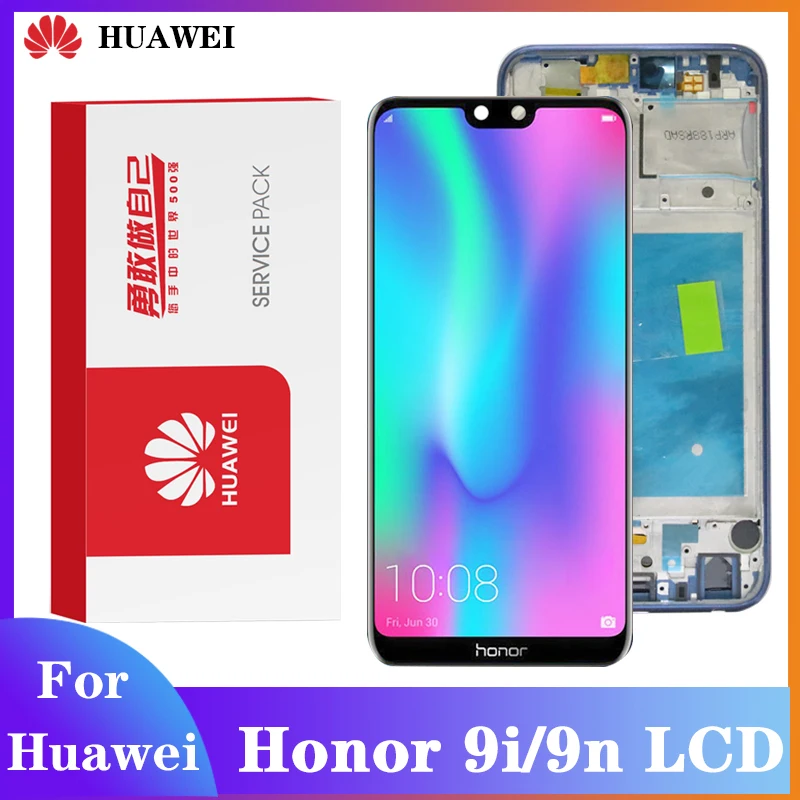 5 84 ”Оригинальный дисплей для Huawei Honor 9n LCD сенсорный экран honor 9i Оцифровка экрана с