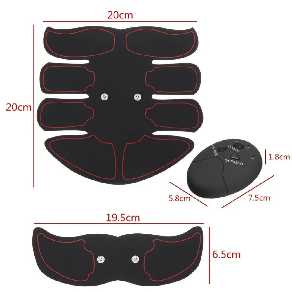 

2018 Fat Burning Muscle Strengthen Device Intelligent Abdomen Training Massager Body Building Patch Abdominal Exercise Machine