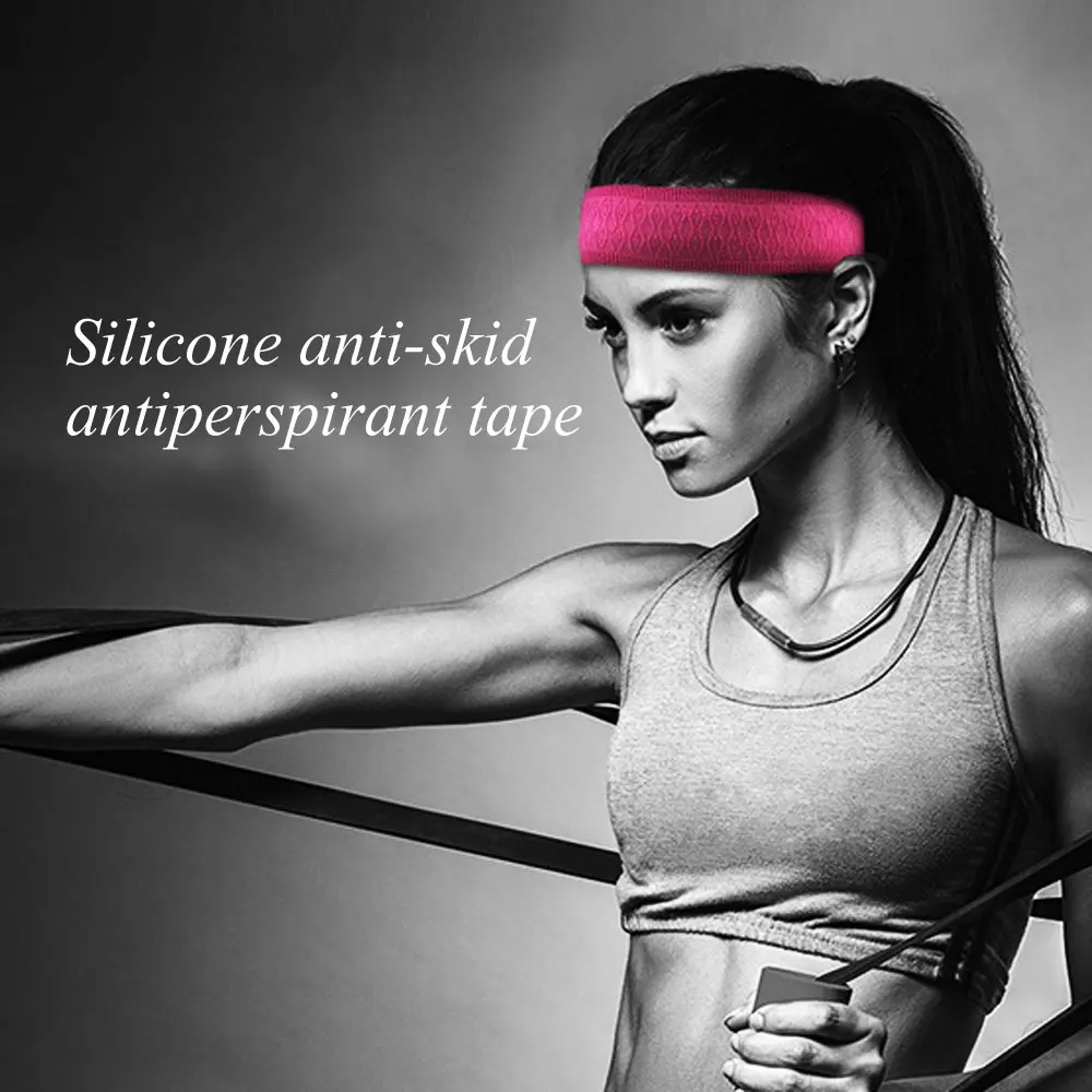 

Yoga Athletic Headband Running Sports Fitness Elastic Wicking Non Slip Lightweight Multi Style Bandana Headbands Headscarf