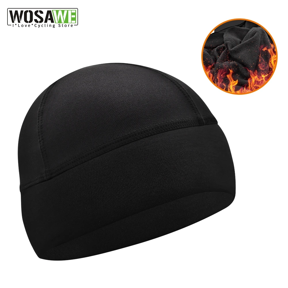 Велосипедная шапка WOSAWE для мужчин и женщин зимняя уличная бандана бега катания