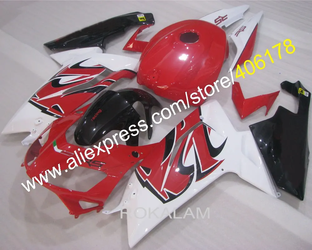 

Red Black For Aprilia RS125 RS125 06-11 RS 125 2006 2007 2008 2009 2010 2011 Lionhead Motorcycle Fairing (Injection molding)
