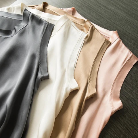 Женская майка SuyaDream из шелка