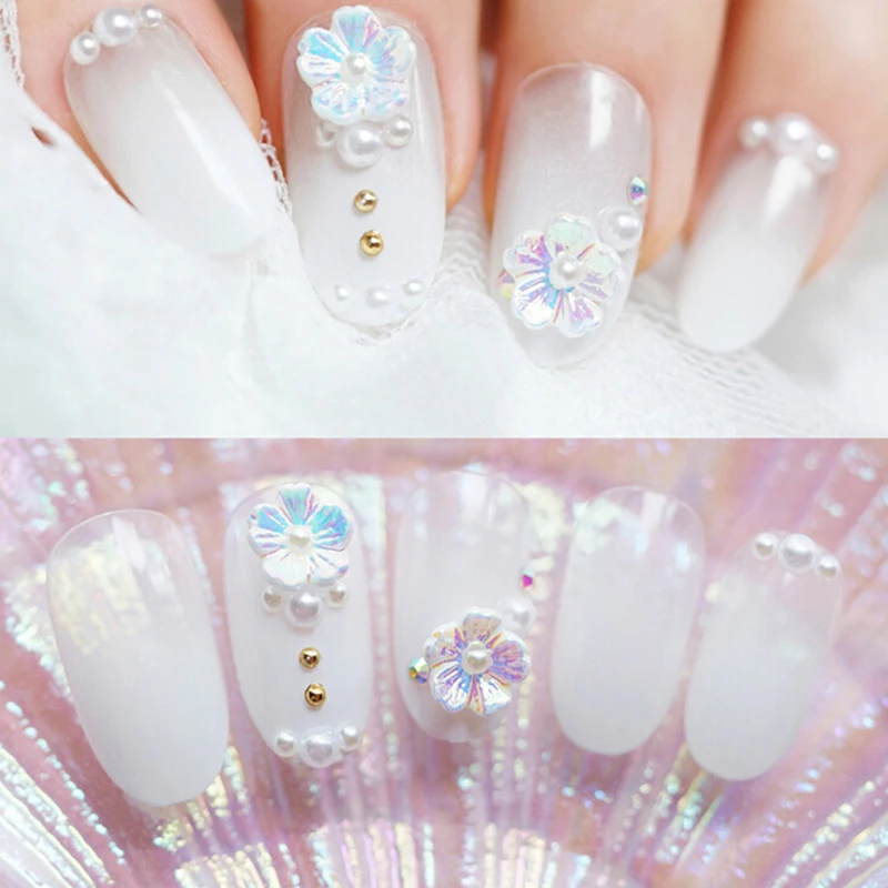 24 шт. белые свадебные туфли накладные ногти Цвет акриловые Гелевые перчатки