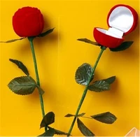 1pc wedding magic rose to ring box magic tricks romantic magia party bar gimmick accessory props comedy