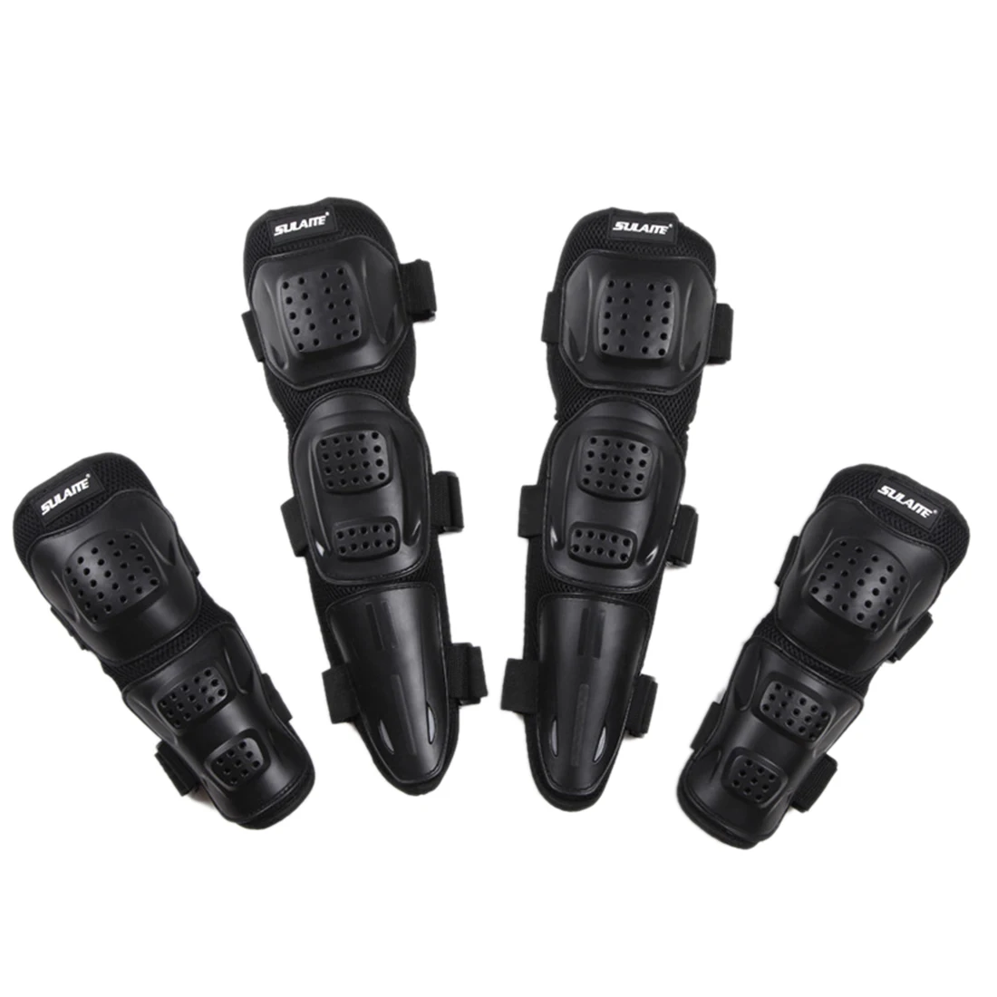 SULAITE 4 шт. наколенники мотоциклетные Ricing Защитное снаряжение для коленей