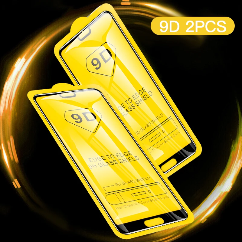 2 шт стекло для huawei P30 P20 P10 Plus Lite Pro P Smart Plus Z Защитная пленка для экрана 9D полностью проклеенное закаленное стекло
