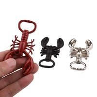 lobster metal shape beer bottle opener tool gadgets funny design opener gifts kitchen accessories stocked three colors available