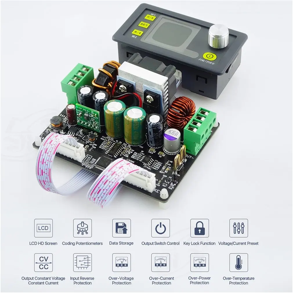 DPH3205 понижающий преобразователь постоянного напряжения программируемый