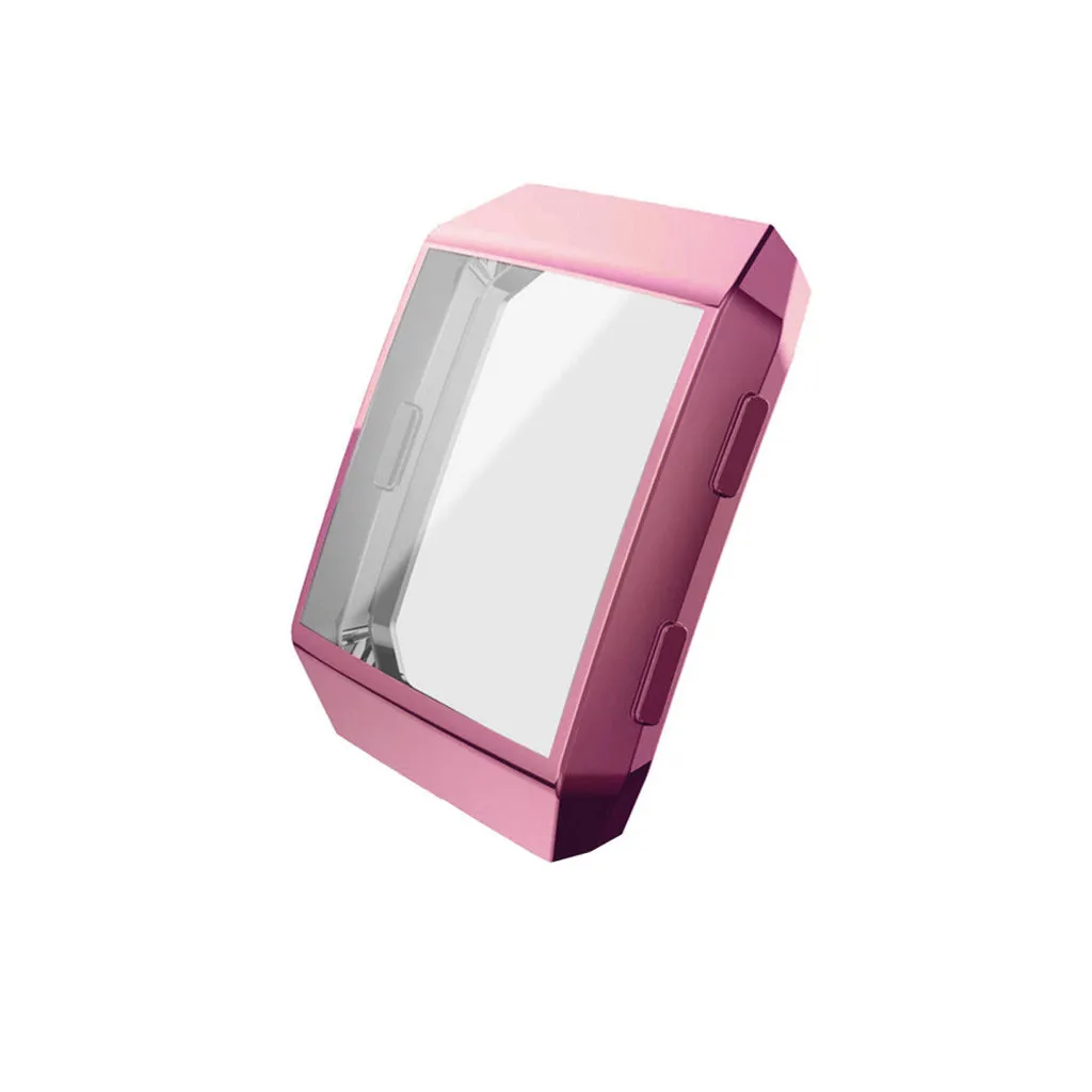 

Protective Cover For Fitbit Ionic Watch Smart Watch TPU Comprehensive Cover Silicone Anti-fall Dust Protection Screen Case #BL3