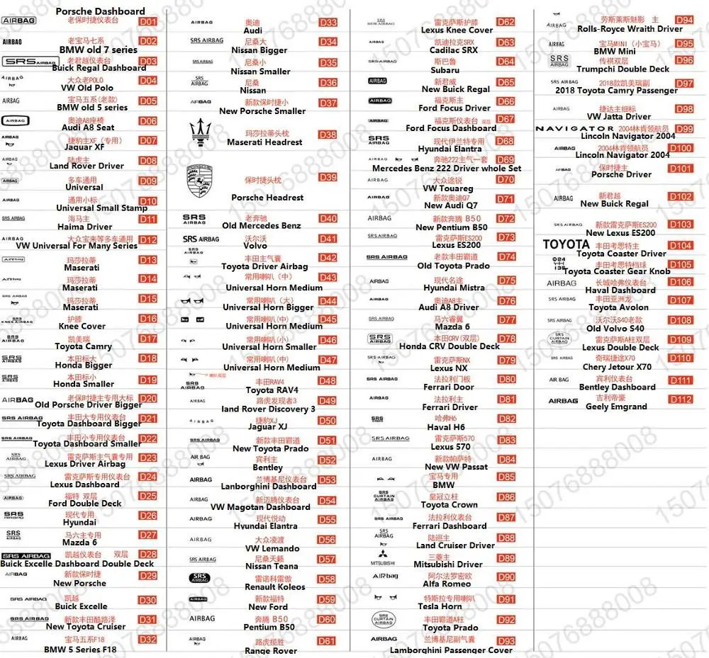 Латунная форма для подушек безопасности SRS штамп ремонта Автомобильного