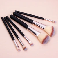6pcs set natural makeup brushes set eyeshadow make up brush goat hair kit for makeup nabor kistey blending pinceaux maquillage