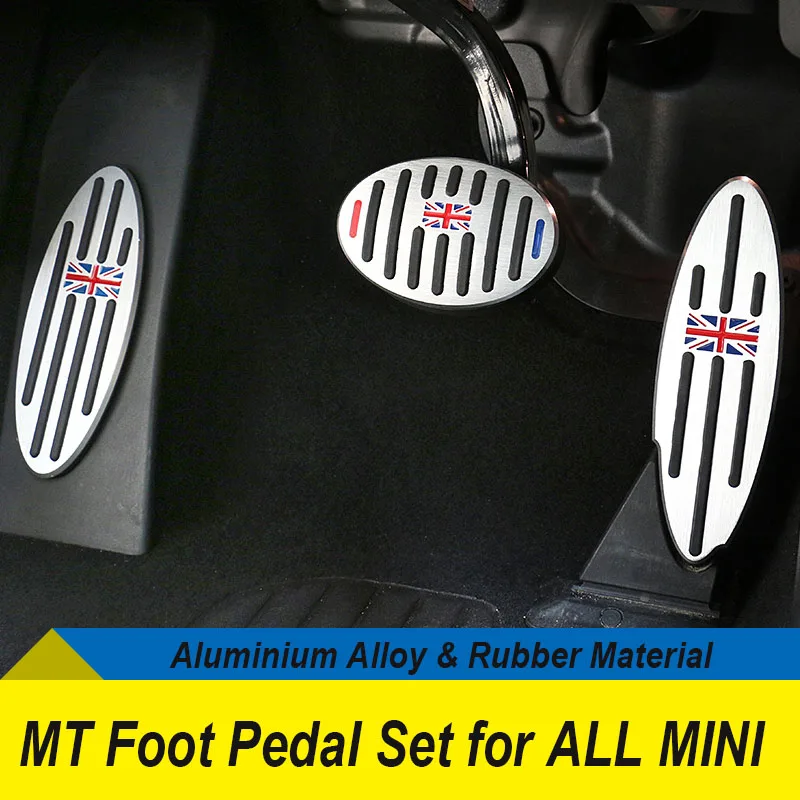 Автомобильная фонарь педали тормоза акселератора набор крышек для BMW MINI Cooper