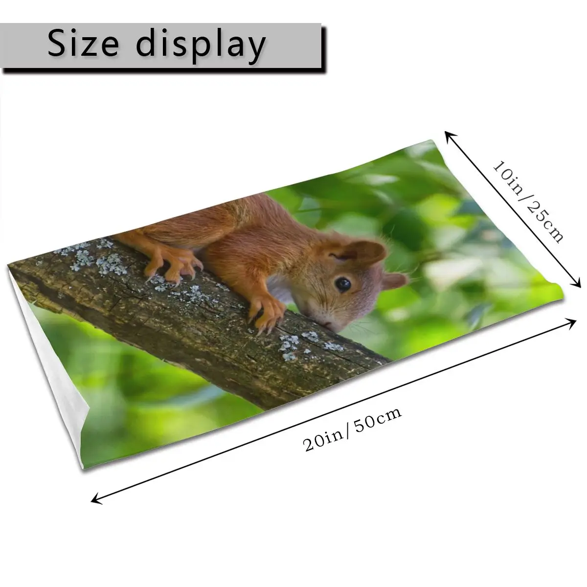 Шарфы в виде белки маска на половину лица модный шарф-труба унисекс банданы шею