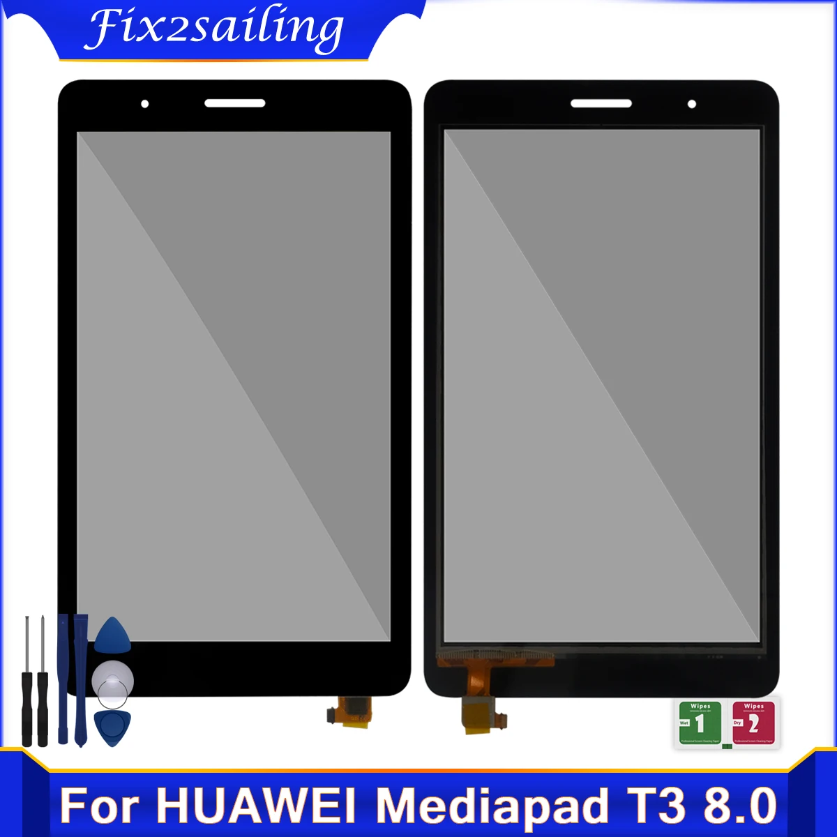Новый 8 0 ''сенсорный экран для Huawei Mediapad T3 KOB-L09 KOB-W09 Сенсорная панель экрана