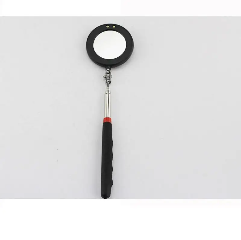 

Складное зеркало, универсальный эндоскоп, инструмент для обнаружения дефектов с светодиодный ными лампами, зеркало для осмотра, вращение н...