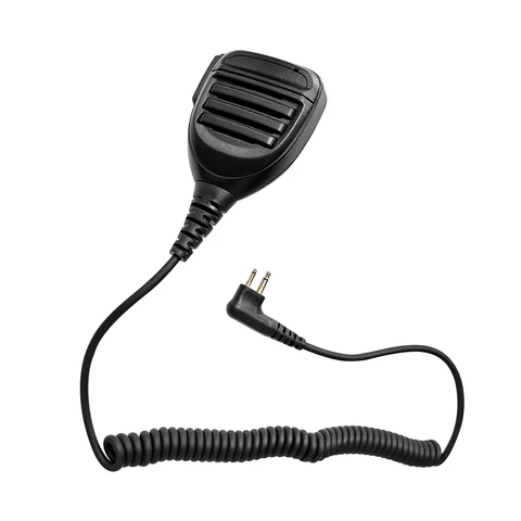 RISENKE-Водонепроницаемый микрофон для рации с усиленным кабелем для радио Motorola, 2 контакта, аудиоразъем 3,5 мм, плечевой микрофон
