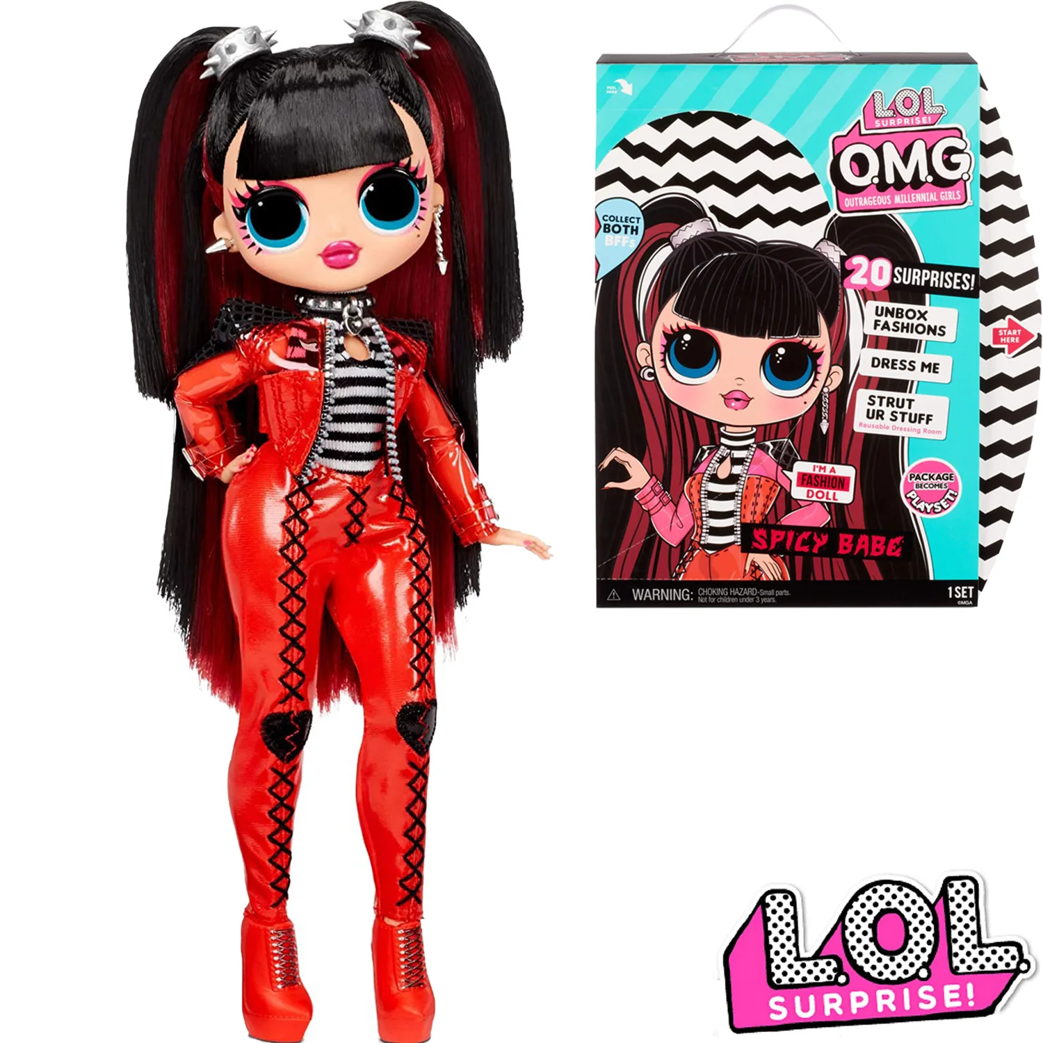 

NEW LOL Dolls Lol Omg Original Surprise Dolls Blind Box Anime Figure Spicy Babe Lol Doll 10-Inch Toys For Girls Kids Toys Girls