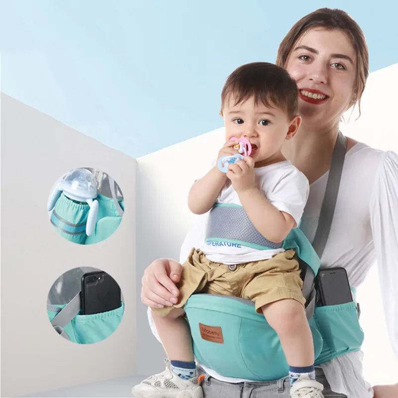 

Baby Carrier Waist Stool Kangaroo Suspenders Backpack Baby Slings Hipseats Kids Infant Multifunctional Waist Straps Hip Seat New