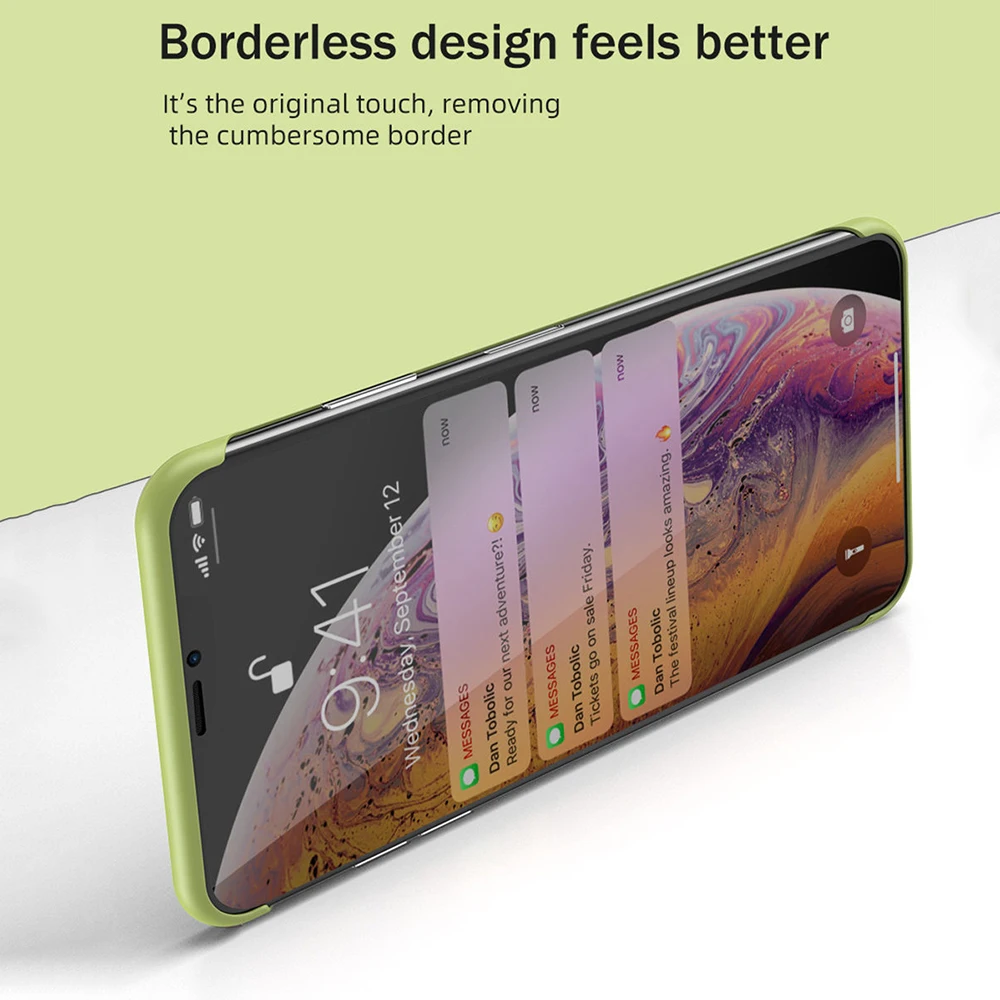 Бескаркасный жесткий чехол для Samsung Galaxy S8 S9 S10 Plus S10E Note 8 9 10 ультратонкий Жидкий ПК +
