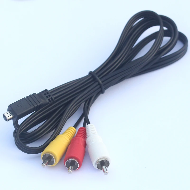 10 PIN to  Composite VIDEO AV RCA Digital Camera Camcorder Cable for Sony DV images - 6