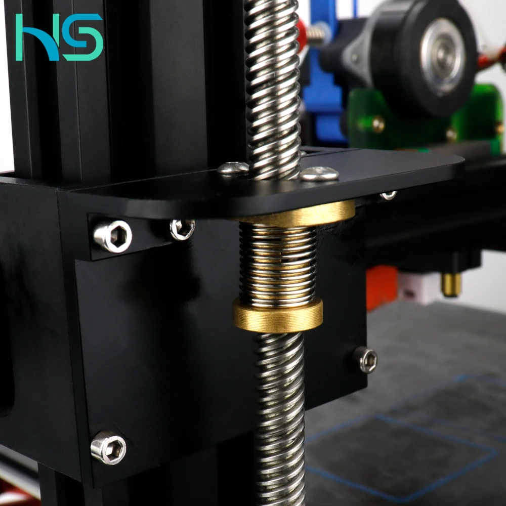 Аксессуары для 3D-принтера обновленный винт с двойной осью Z подходит Ender 3 Pro/S V2 Black