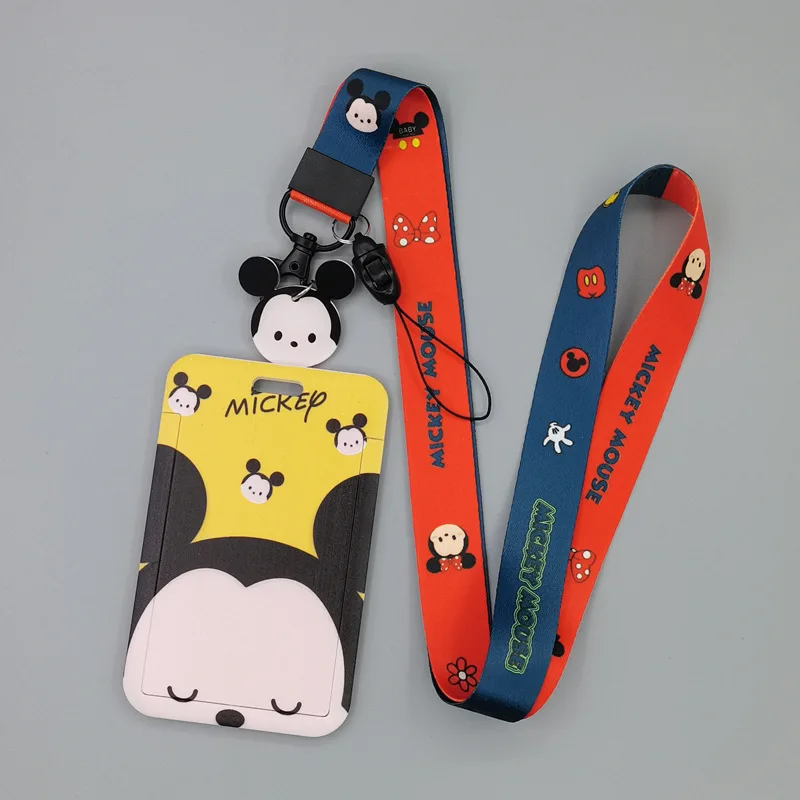Ремешок LT828 для ключей с Микки Маусом шейный ремешок шнурок карт ID держатель