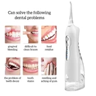 Ирригатор полости рта беспроводной с 4 насадками, 3 режима, USB