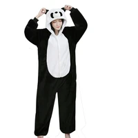 3d panda onesie for adults kigurumi pajamas men women animal one piece suit pijama sleepwear halloween cosplay costume bodysuit