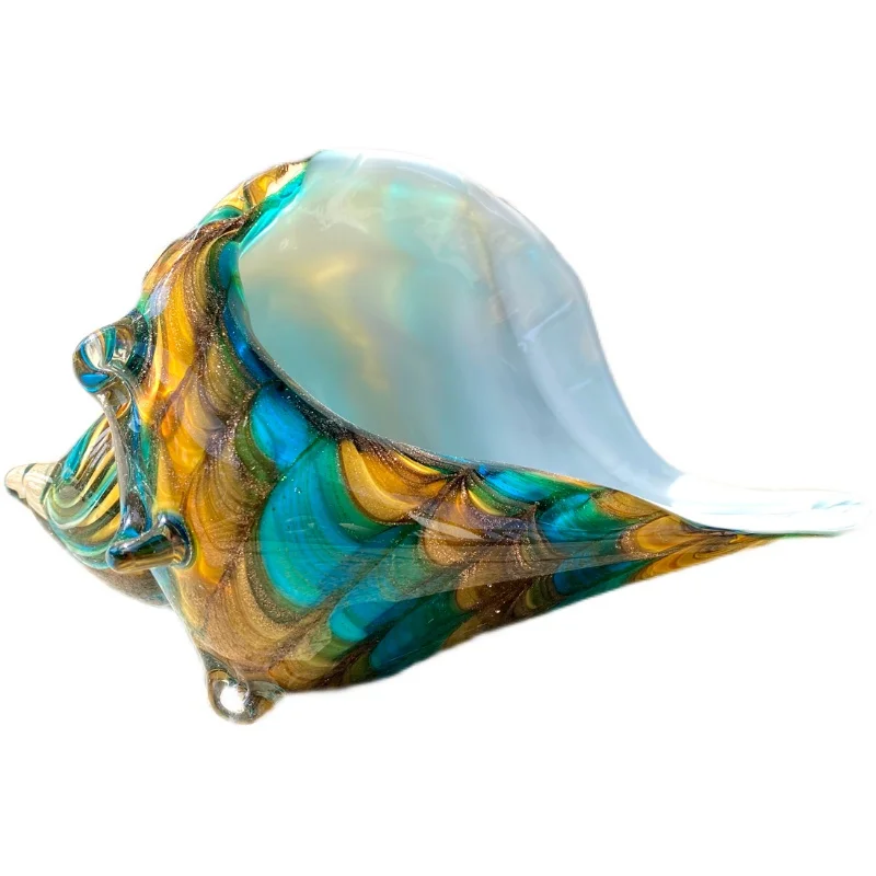 Рождественский подарок ручная выдувная Гальса ракушка статуэтки скульптура