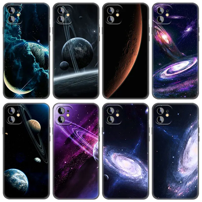 Чехол для телефона с космосом Galaxy Universe Apple iPhone 13 12 Mini 11 Pro Max XR X XS MAX 6 6S 7 8 Plus 5 5S SE 2020