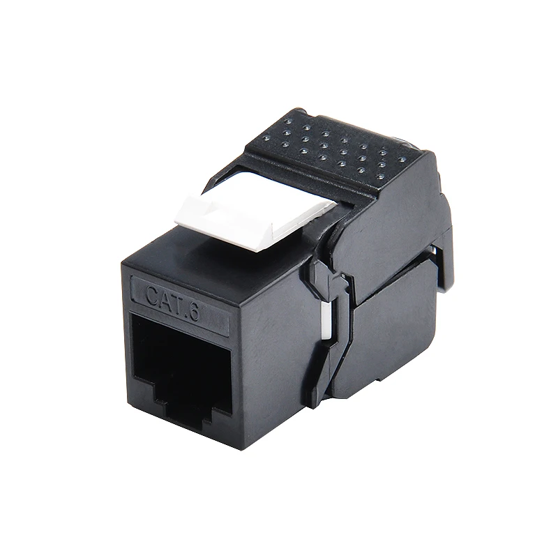 Гигабитные Разъемы RJ45 CAT6 Keystone модули Бесконтактное подключение (не требует