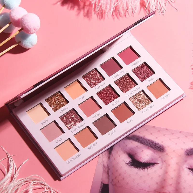 

18 Colors Nude Shining Eyeshadow Matte Makeup Glitter Pigment Smoky Eye Shadow Pallete Waterproof Powder 9 Colors Cosmetics