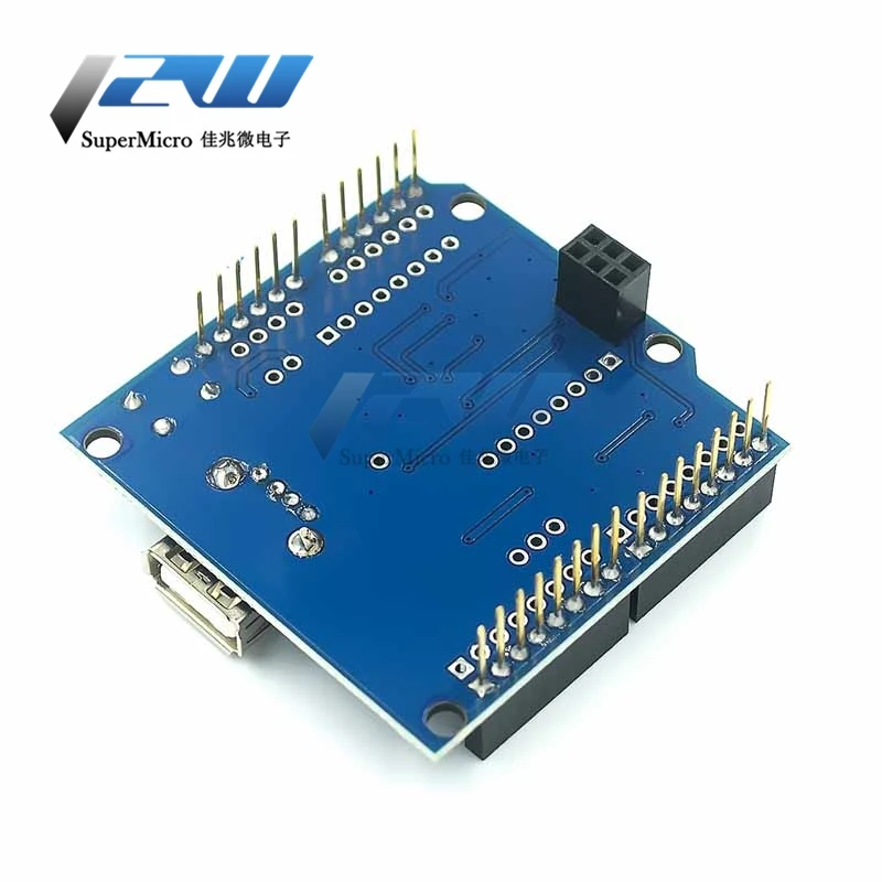 USB порт щит совместим с Google для Android ADK и UNO MEGA Duemilanove 2560 Arduino|Импульсный источник