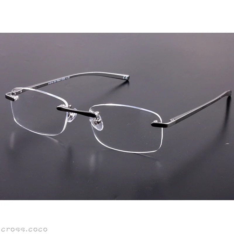 

Очки для чтения без оправы для мужчин и женщин, винтажные дизайнерские аксессуары для чтения, от 1,0/1,5/2,0, 2021