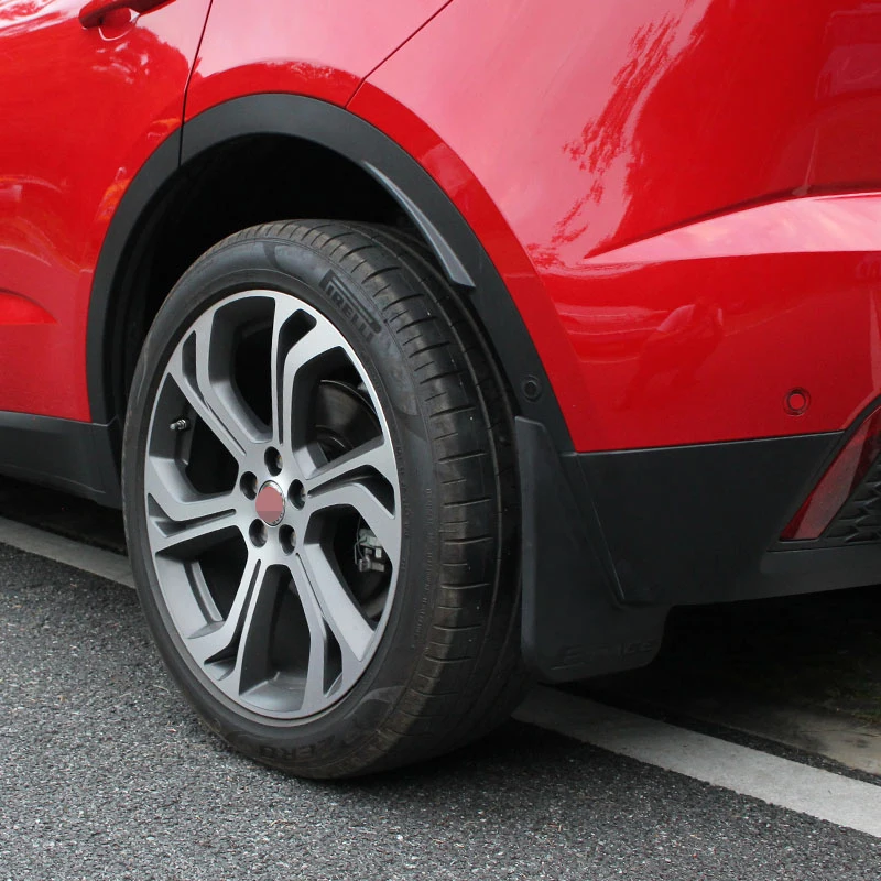 Car Styling Accessories 4pcs Mud Splash Flap Guard Mudguard Protector Fender Fit for Jaguar E-PACE 2018-2020 | Автомобили и