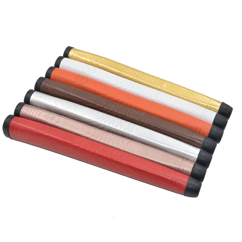 Новинка натуральная кожа клюшка для гольфа среднего размера гольфа|Рукоятки