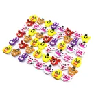 Подвески для обуви, из ПВХ, с изображением милого медведя, 50 шт.лот